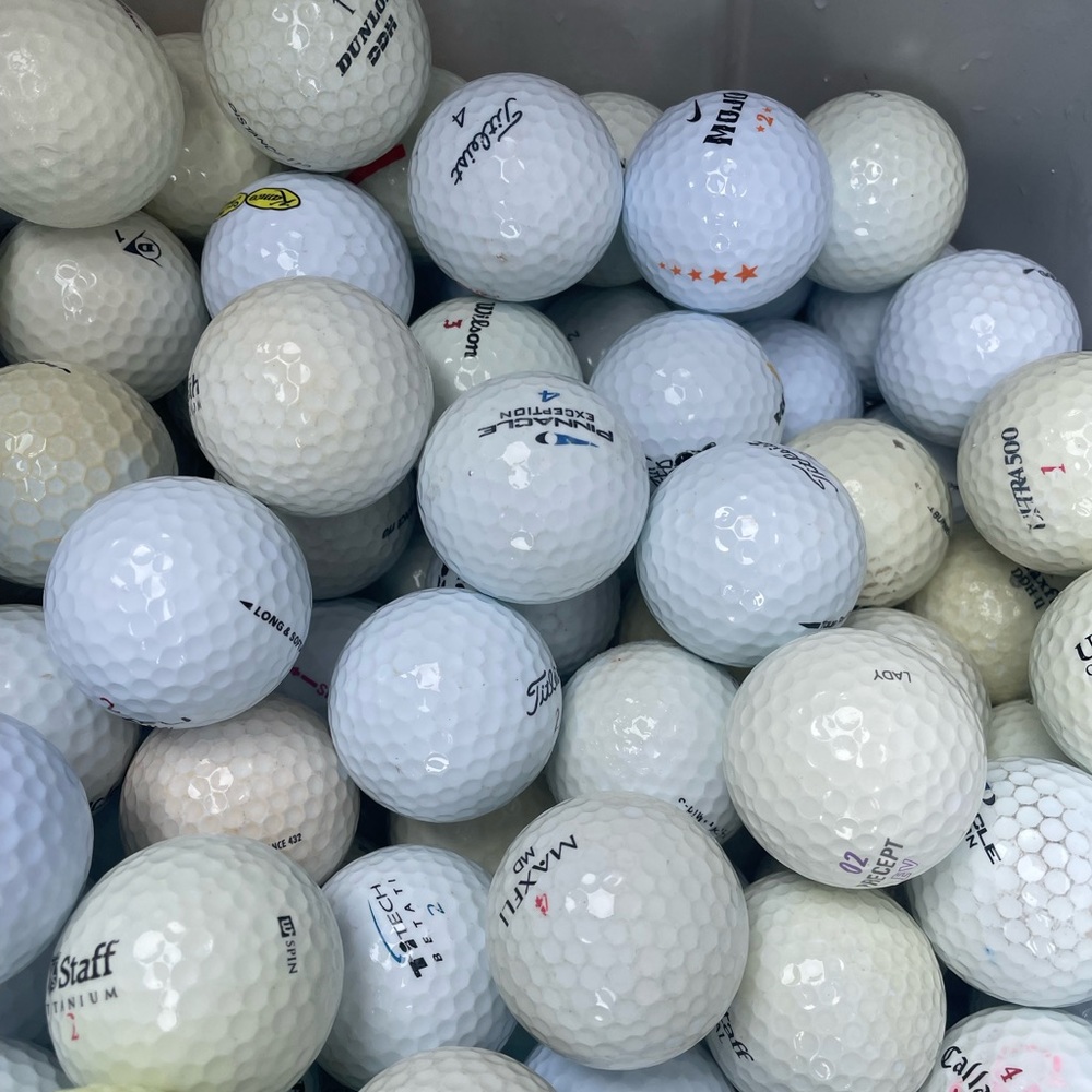Golf Balls Mixed Brands 100 Pc